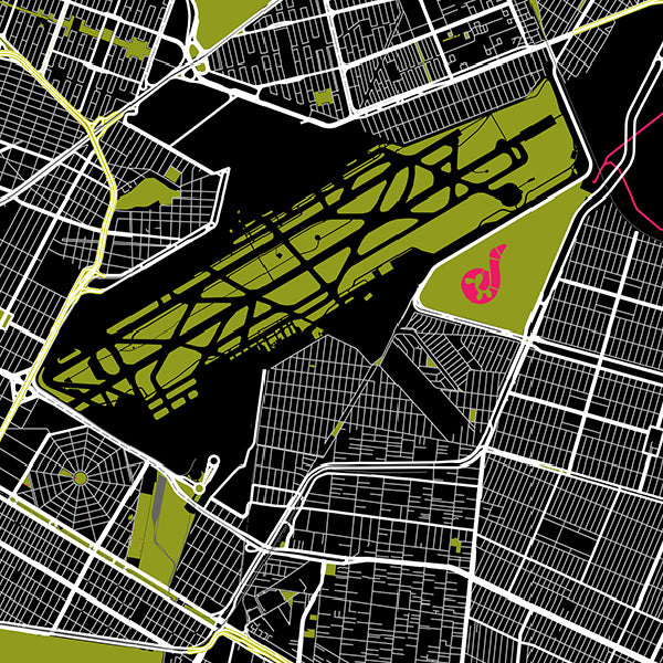 Mexico City Map NFT Collection ~ Galeria Rodrigo Maps