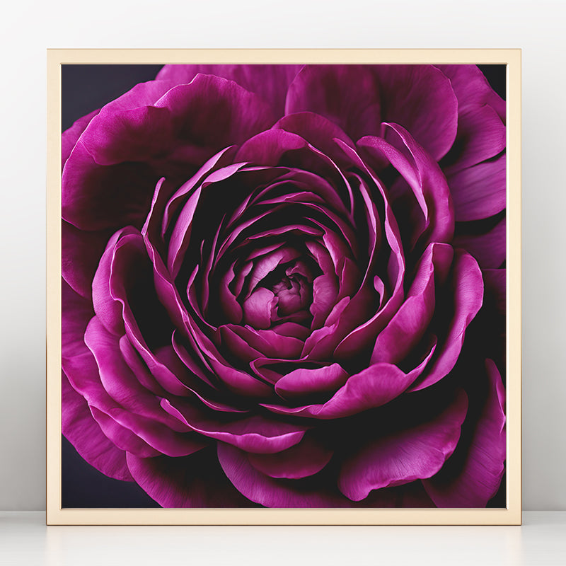Vibrant Rose Art