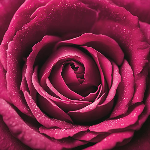 Vibrant Rose Art