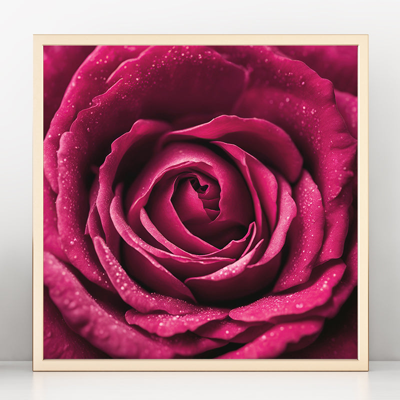 Vibrant Rose Art