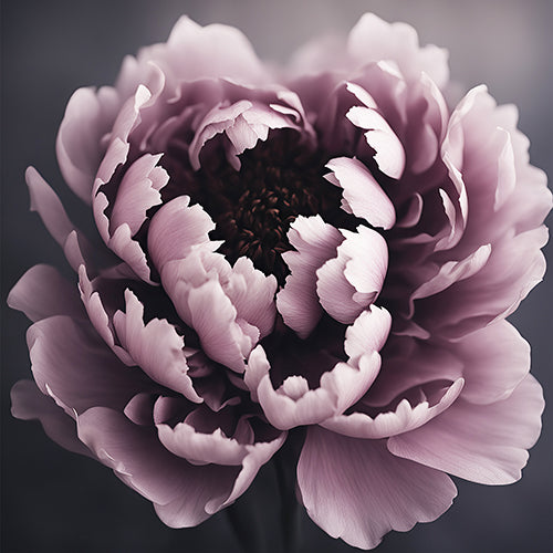 Dark Peony Art