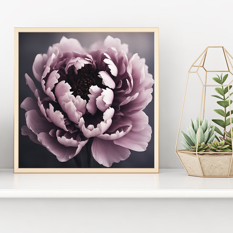 Dark Peony Art
