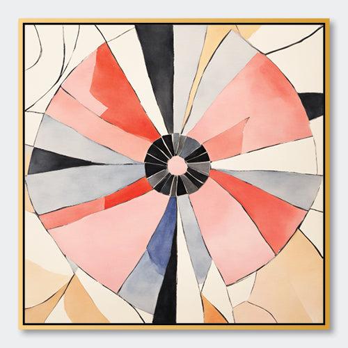 &quot;Pinwheel&quot; Abstract Floral Art