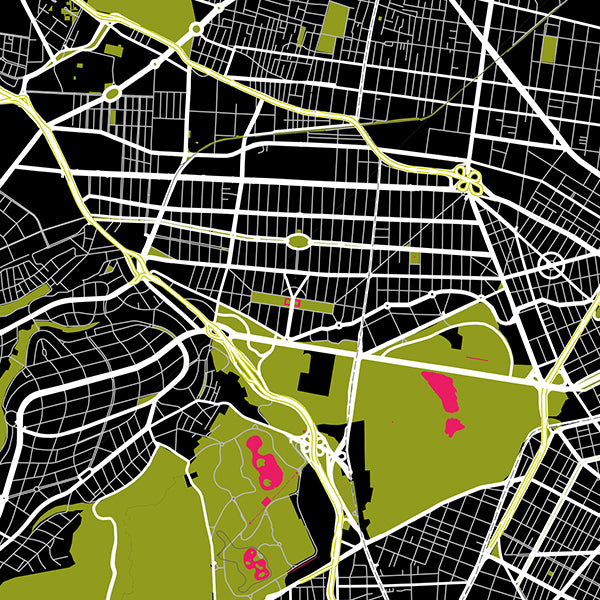 Mexico City NFT Map, Polanco No. 15 ~ Galeria Rodrigo Maps