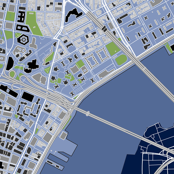 Two Bridges NYC NFT, No. 2 ~ Galeria Rodrigo